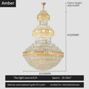 GobekUsa Crystal Chandelier: Luxury Lighting for Villa, Hotel, Office & Exhibitions