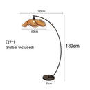 GobekUsa Leaf Grid Handmade Rattan Screen Chandelier for Modern Living Room and Bedroom