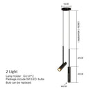 GobekUsa LED Pendant Light: Bedroom Dining Kitchen Chandeliers, Minimalist Hanging Lamp for Home Decor