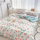 GobekUsa Double Gauze Rabbit Print Quilt: Soft, Breathable, Washable, Light Comforter