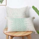 GobekUsa Cotton Crochet Tassel Cushion Cover for Sofa Lumbar Backrest Home Decor