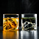 GobekUsa Glacier Wine Cup: Japanese Style Whisky Glass with Fuji Artwork