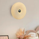 GobekUsa Glass Donut LED Wall Sconce for Living Room Bedroom Hallway Balcony Lighting
