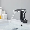 GobekUsa Gold & Black Brass Bathroom Basin Faucet Cold Hot Water Mixer Sink Tap