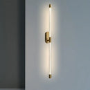 GobekUsa Gold Geometric Lines Wall Lamp for Bedroom and Living Room Decor