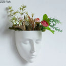 GobekUsa Ceramic Wall-mounted Vase for Plant Pots and Flower Arrangement