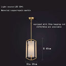 GobekUsa Alabaster Marble Pendant Lights for Luxury Dining Room, Kitchen & Bar Décor