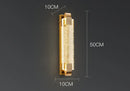 GobekUsa Crystal Wall Lamp - Luxury Living Room Decor, Bedroom & Aisle Lighting