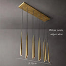 GobekUsa Crystal Water Drop Ceiling Chandelier for Classic Living Room Decor