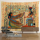 GobekUsa Egyptian Mandala Tapestry Wall Hanging for Bohemian Hippie Room Decor