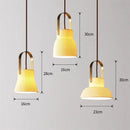 GobekUsa Ceramic LED Pendant Lights - Japanese Style, Nordic Modern Hanging Light