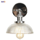 GobekUsa Clear Glass LED Wall Sconce | Industrial Rural Stair Light Fixtures