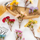 GobekUsa Artificial Flowers: Christmas Decor, Home Wedding Bouquet, Scrapbooking Bouquets