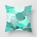 GobekUsa Leaf Feather Cushion Covers Geometric Heart Print Pillowcase Home Decor