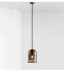 GobekUsa Glass LED Chandelier for Bedroom Dining Room Bar Office Eco-Friendly Nordic Design