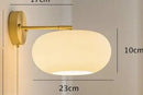 GobekUsa Ceramic Wall Lamp with Knob Switch - Home Lighting