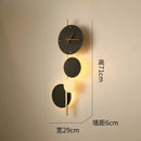 GobekUsa LED Wall Clock Sconce for Bedroom Living Room Home Decor Lighting