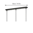 GobekUsa Black and White Round Rectangular Ceiling Plate: Modern Versatility for Your Lightings
