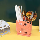 GobekUsa Cutlery Organizer Stand for Kitchen Storage and Drainage