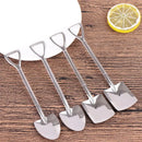 GobekUsa 4-Piece Stainless Steel Teaspoons Set for Coffee, Tea, Desserts & Ice Cream