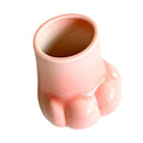 GobekUsa Cute Cartoon Cat Claw Ceramic Vase Home Decoration