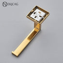 GobekUsa Gold Square Paper Holder Bathroom Accessory