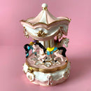 GobekUsa Carousel Horse Figurine Trinket Box Hand Painted Collectible Ornament