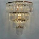 GobekUsa Crystal Ice Bar Chandelier: Luxury Hotel Restaurant Living Room Lighting