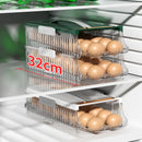 GobekUsa Egg Storage Box: Durable, Portable, Stackable, Space-Saving Refrigerator Organizer