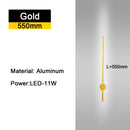 GobekUsa 350° Rotatable LED Wall Lights for Living Room Bedroom Home Interior Lighting