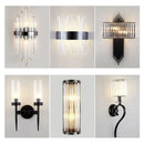 GobekUsa Crystal Wall Lamp: Modern Light Luxury for Living Room, Bedroom, and Corridor.