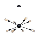 GobekUsa Gold Satellite Pendant LED Ceiling Lamp for Modern Living Room & Kitchen Decor