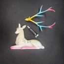 GobekUsa Deer Sculpture: High-End Resin Elk Figurine for Luxury Home Decor