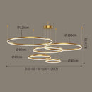 GobekUsa LED Pendant Chandeliers for Staircase & Living Room Lighting