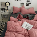 GobekUsa Cotton Bedding Set with Comforter Cover, Sheet, and Pillowcase Set