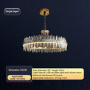 GobekUsa Crystal Chandelier: Modern Luxury for Living Room, Dining Room, Bedroom