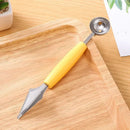 GobekUsa Double-end Kitchen Tool: Mini Ball Digger & Melon Spoon for Cooking and Ice Cream
