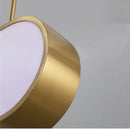 GobekUsa LED Sunset Chandelier: Remote Control Color Atmosphere Lighting Fixtures