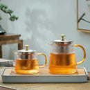 GobekUsa Glass Teapot Puer Kettle Set Office Home Make tea Tool Cold kettle