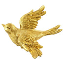 GobekUsa Golden Bird & Butterfly Resin Wall Decoration Statues