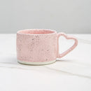 GobekUsa Love Handle Ceramic Cup | Breakfast Tea Coffee Mug | Office Valentine's Day Gift