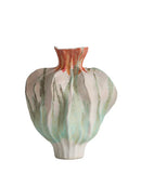GobekUsa Irregular Porcelain Tulip Vase for Stylish Flower Arrangements