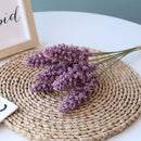 GobekUsa Lavender Artificial Flower Bundle for Wall Decor and DIY Vases Bouquet