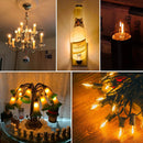 GobekUsa Gold Tint Glass LED Filament Candelabra Bulb Dimmable 2200K 0.5W 110V 220V