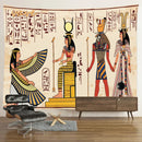 GobekUsa Egyptian Mandala Tapestry Wall Hanging for Bohemian Hippie Room Decor