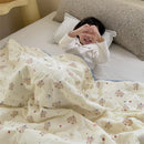 GobekUsa Kids Cartoon Printed Cooling Summer Blanket - Soft Lightweight Comforter
