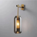 GobekUsa Glass Wall Art Light: Modern Loft Style Decor for Living Room, Bathroom, Dining Room