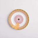 GobekUsa Golden Flower Bone China Tableware Set