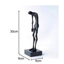 GobekUsa Abstract Lovers Sculpture Desk Ornament Home Decor Aesthetic Figure