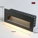 GobekUsa LED Embedded Wall Light for Outdoor Step&Stair, IP65 Waterproof Recessed Wall Lamp